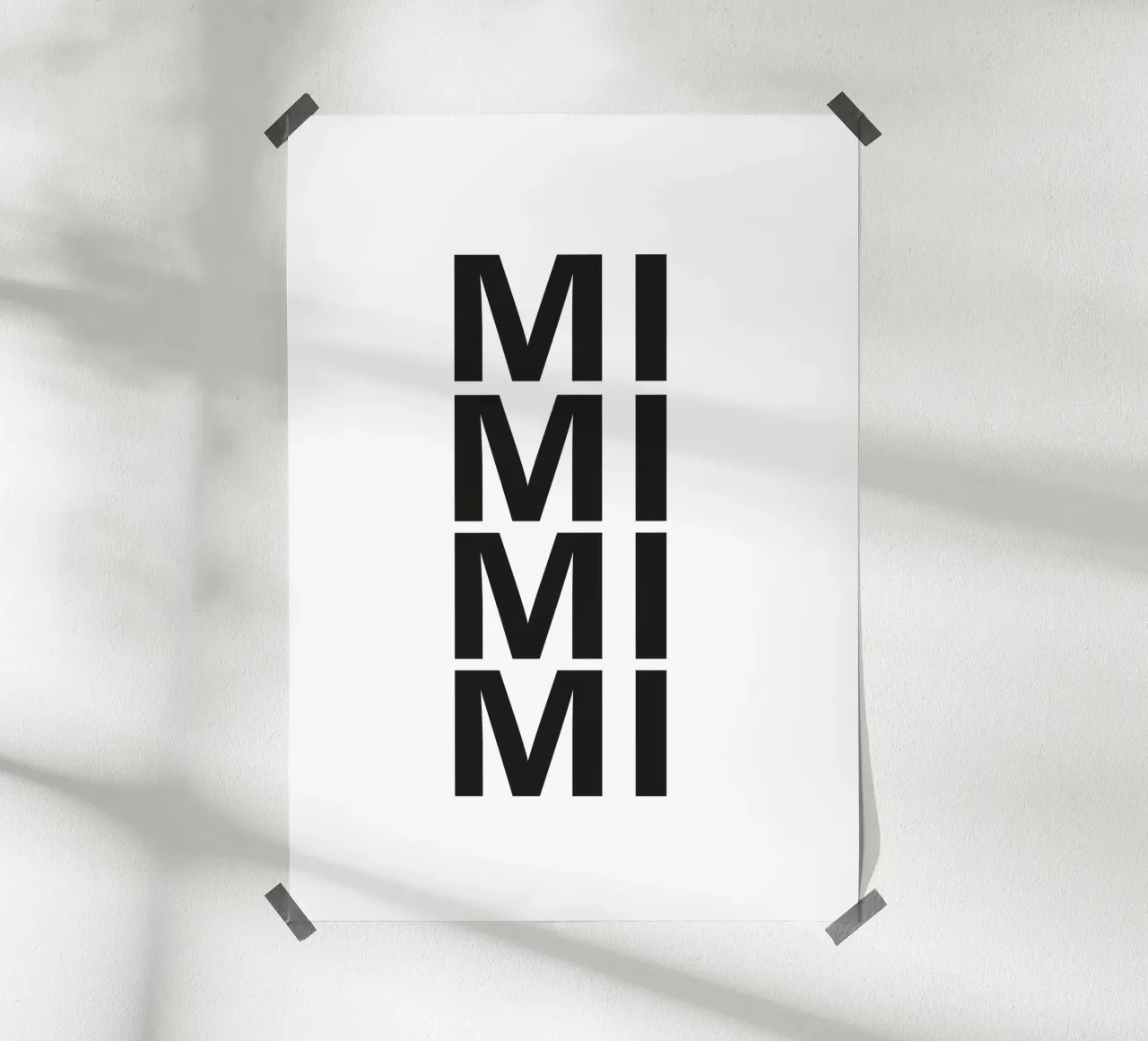 MIMIMI carta hahnemühle da Flo Klein