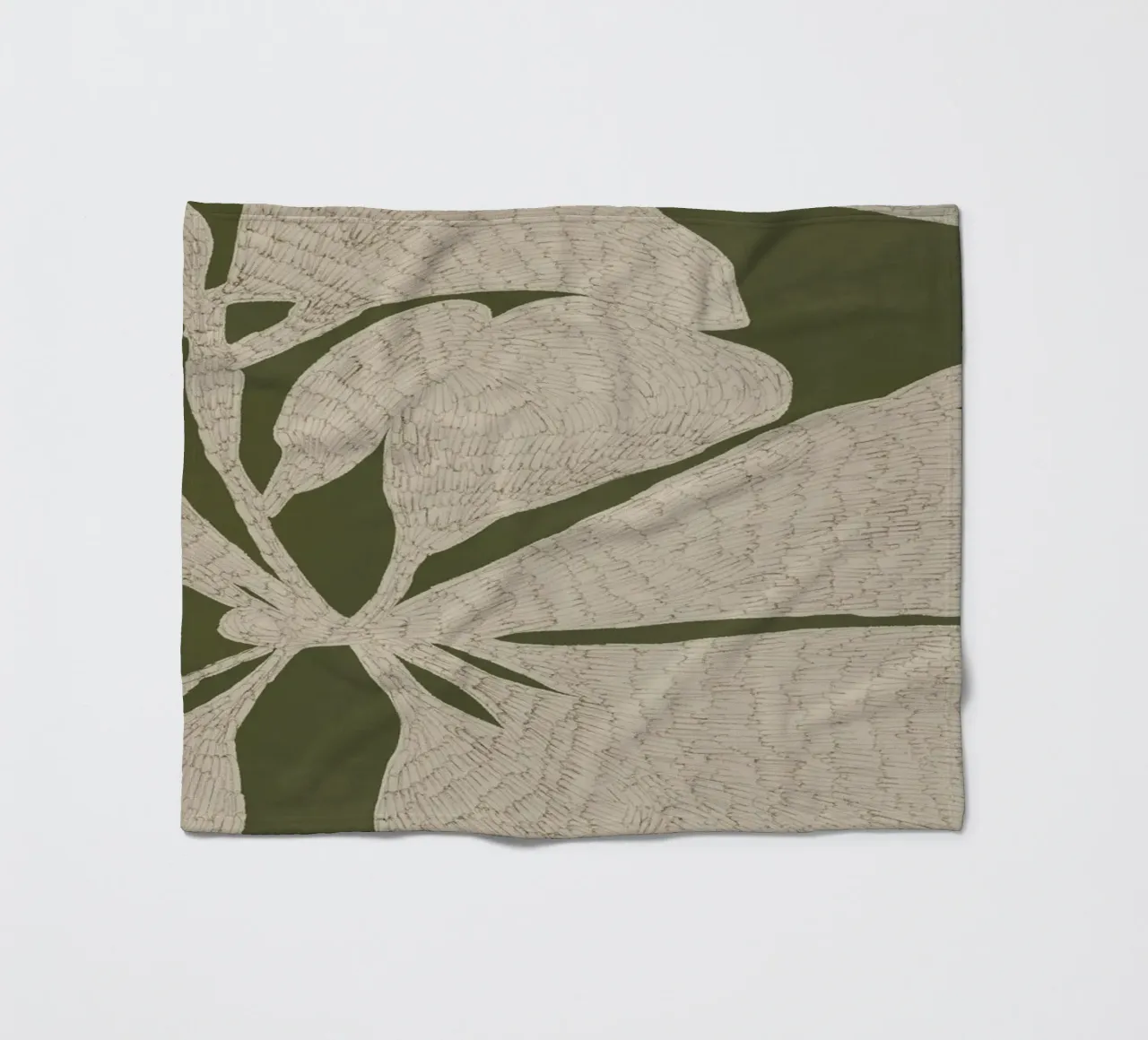 Calm Strokes No 02 coperta in pile da treechild