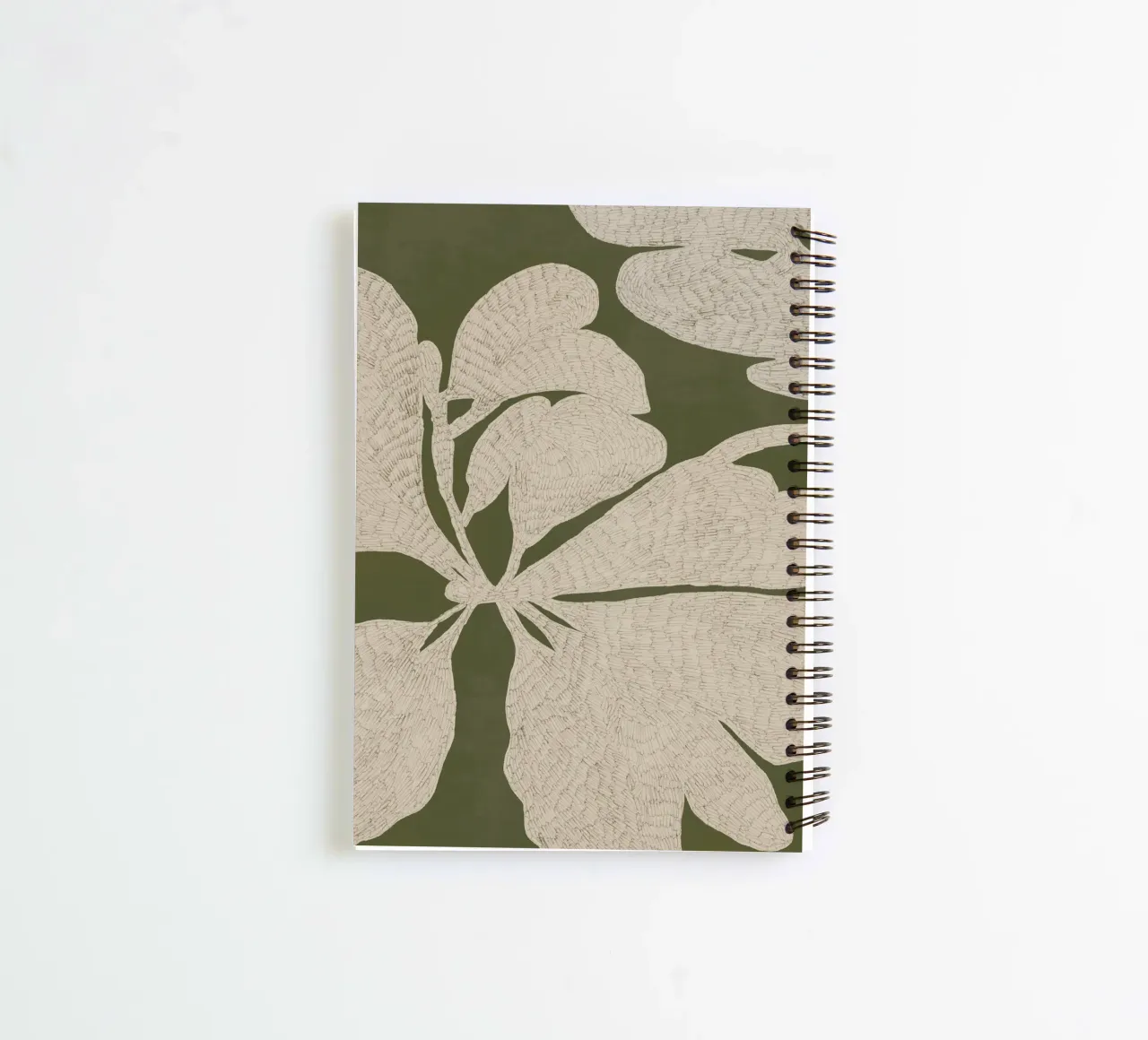 Calm Strokes No 02 spiral notebook by treechild