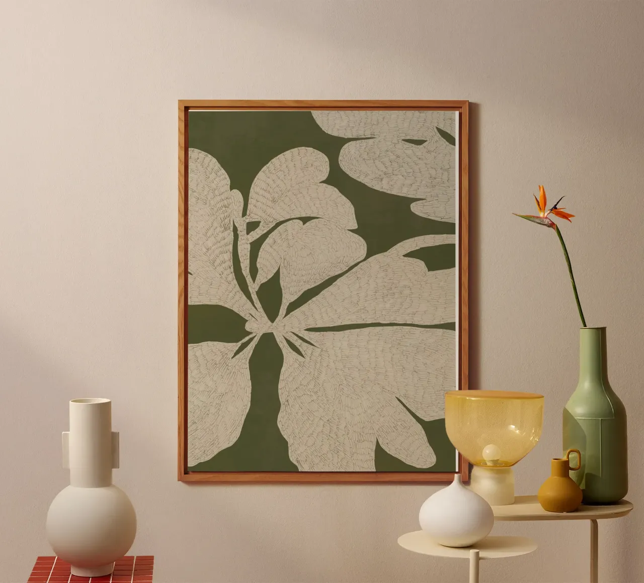 Calm Strokes No 02 alluminio dibond da treechild