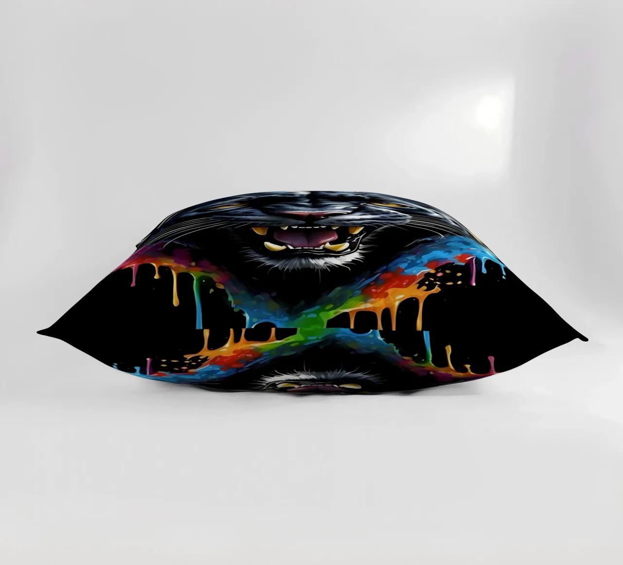 Pantera Nera colorata cuscino da LM2KONE