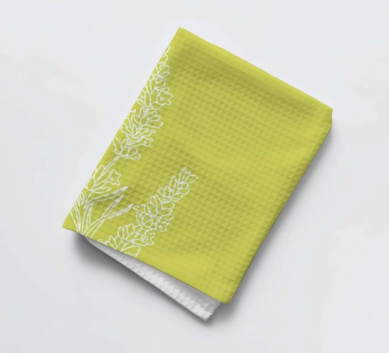 Lavender tea towel by LisaArtes