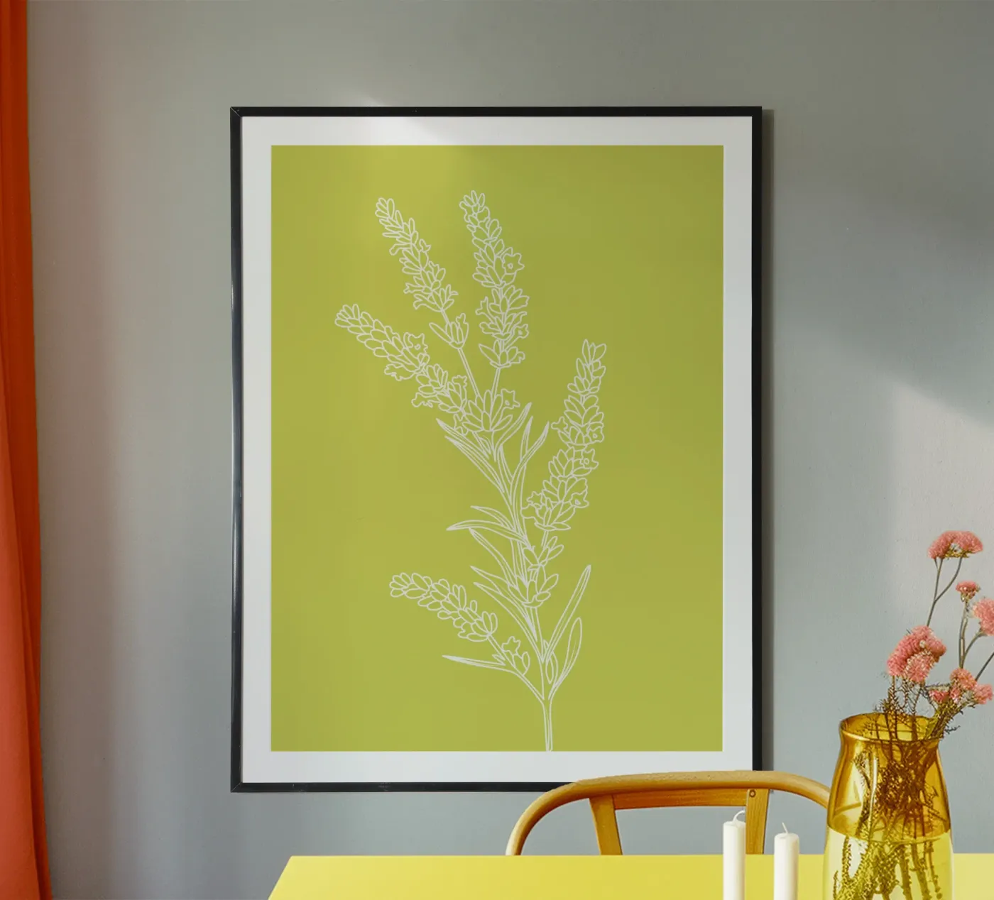 Lavender poster by LisaArtes