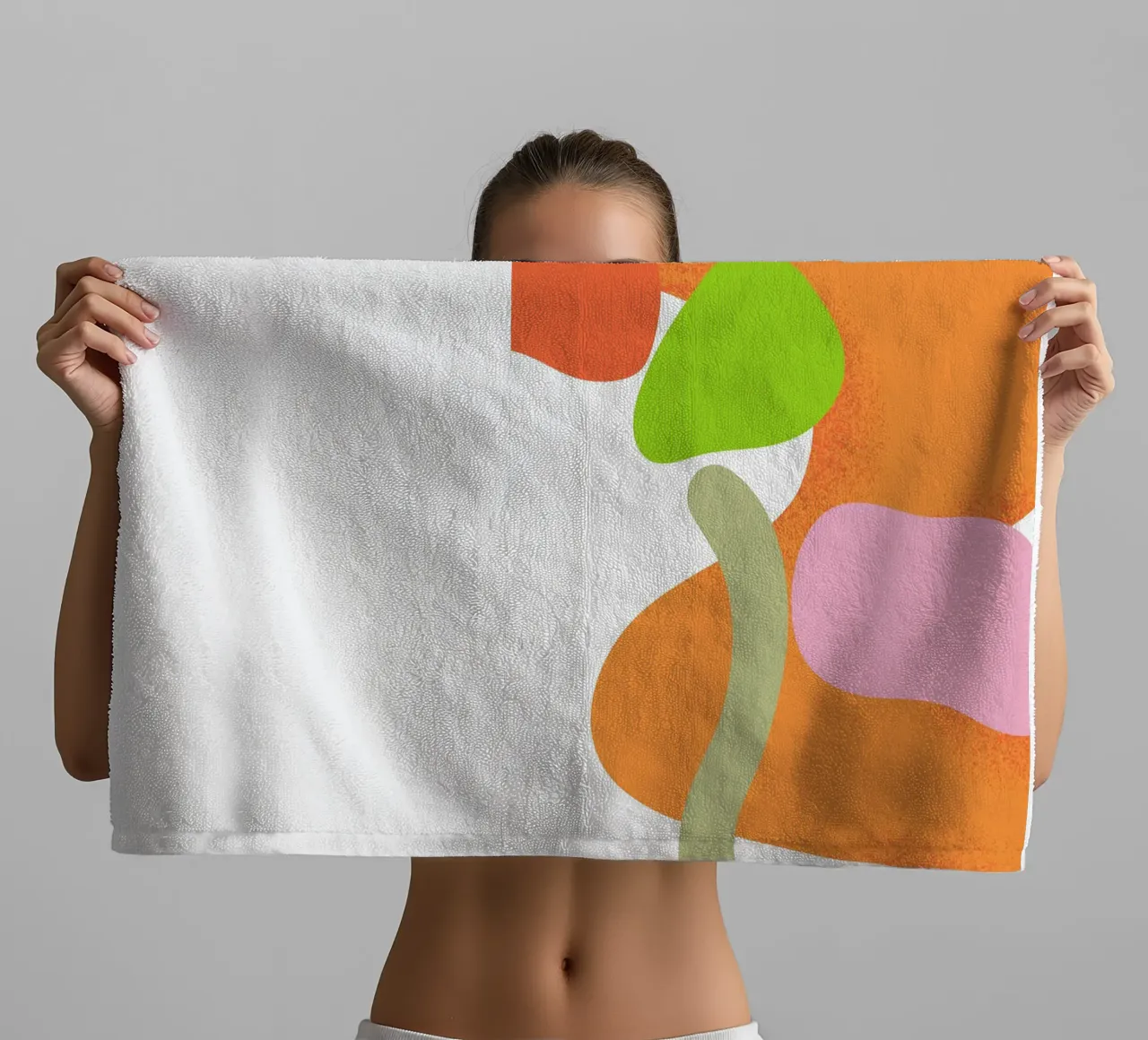 Bold and abstract shapes asciugamano da bagno da LisaArtes