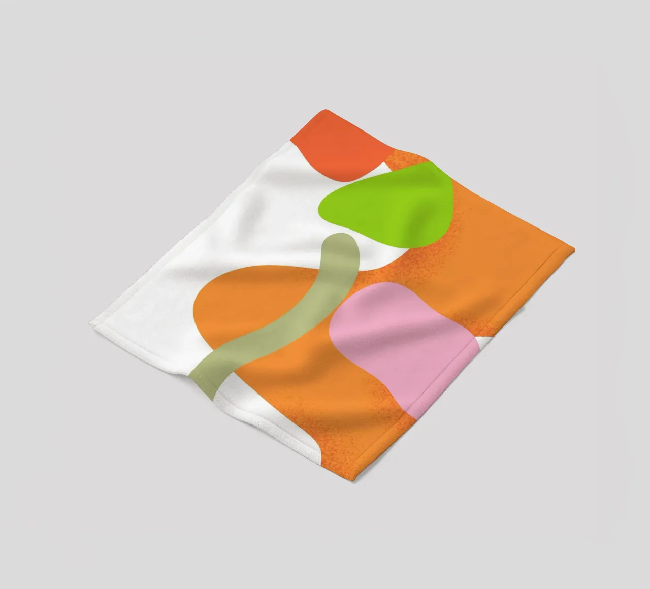 Bold and abstract shapes coperta in pile da LisaArtes