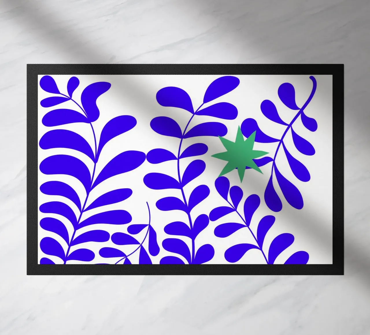 Blue leafy zerbino da LisaArtes