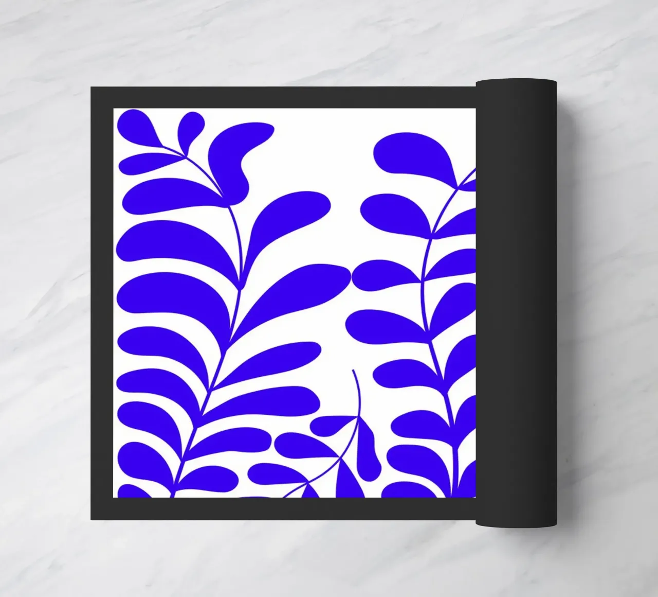 Blue leafy zerbino da LisaArtes