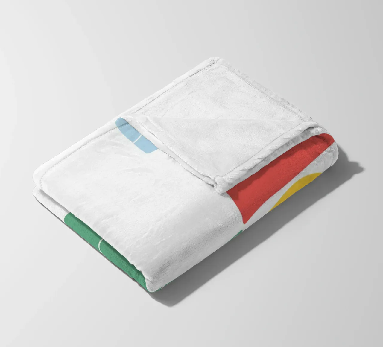 Abstract geometric coperta in pile da LisaArtes