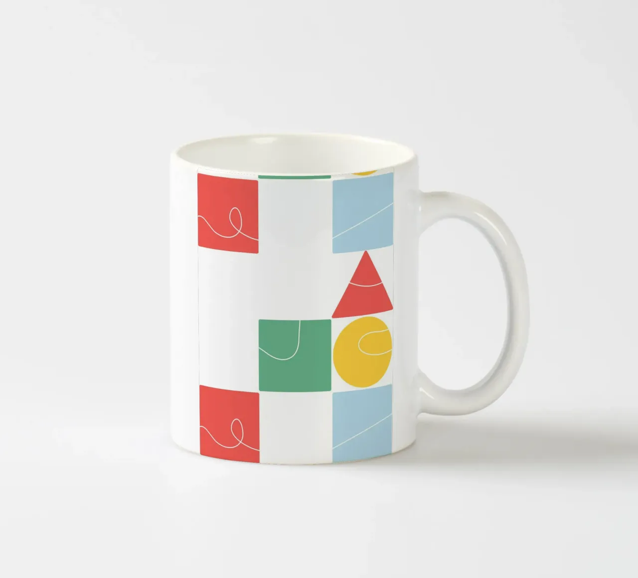 Abstract geometric tazza in ceramica da LisaArtes