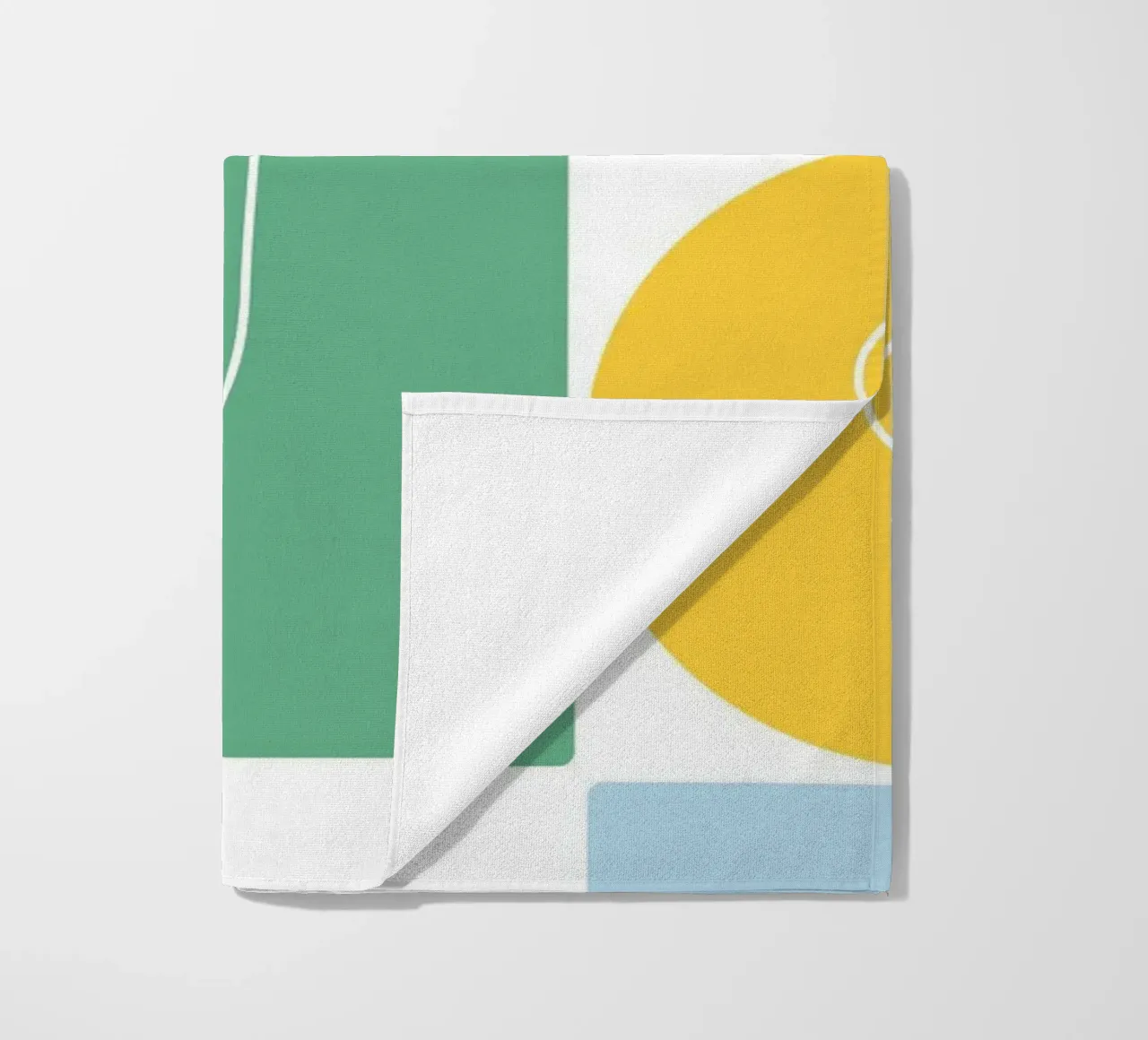 Abstract geometric telo mare da LisaArtes