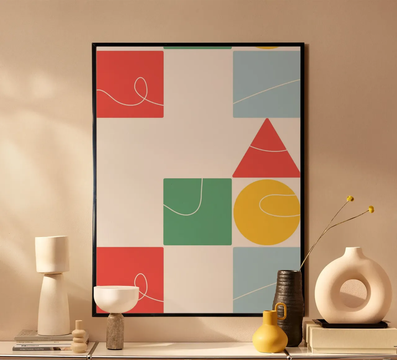 Abstract geometric poster da LisaArtes