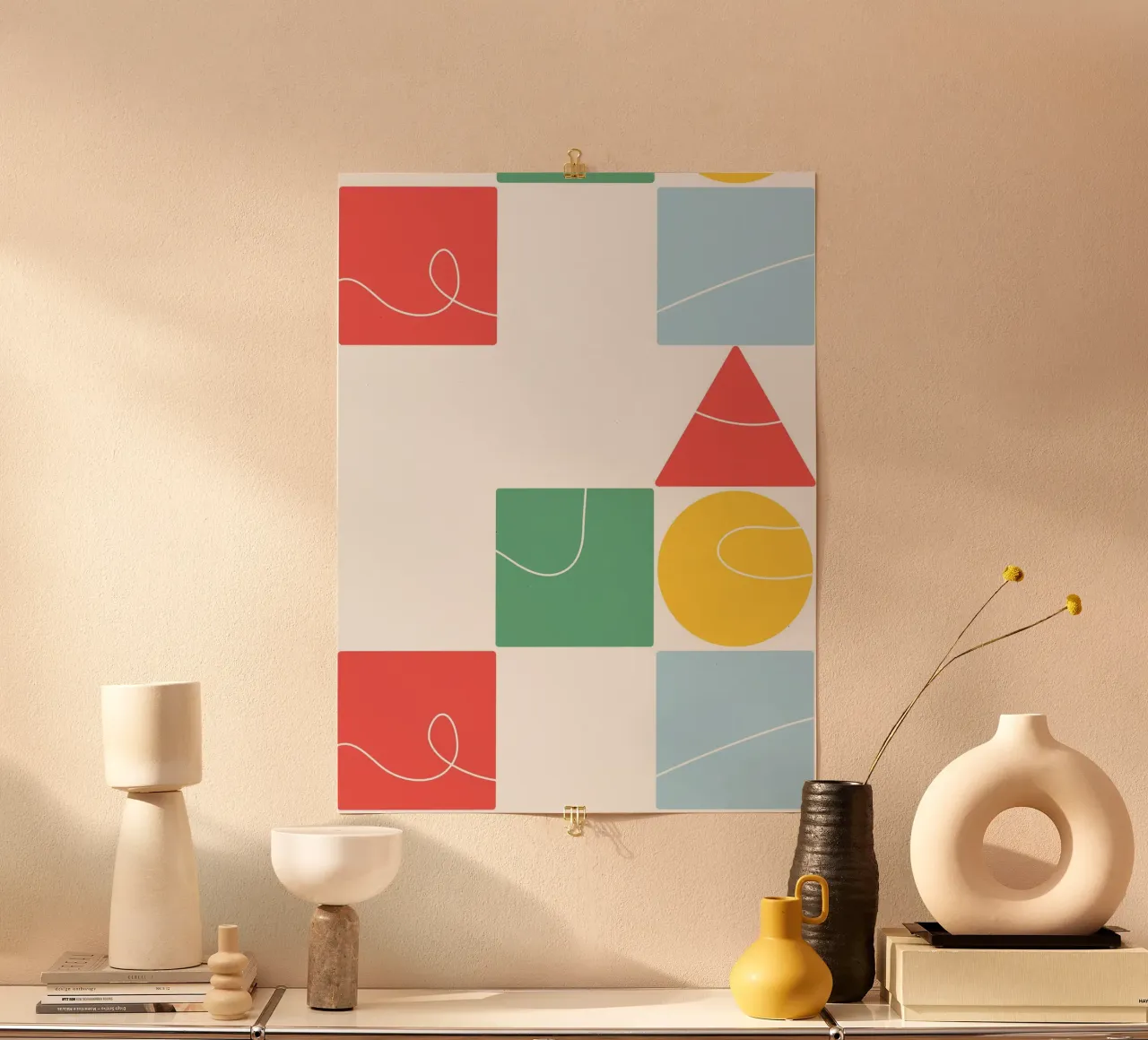 Abstract geometric poster da LisaArtes