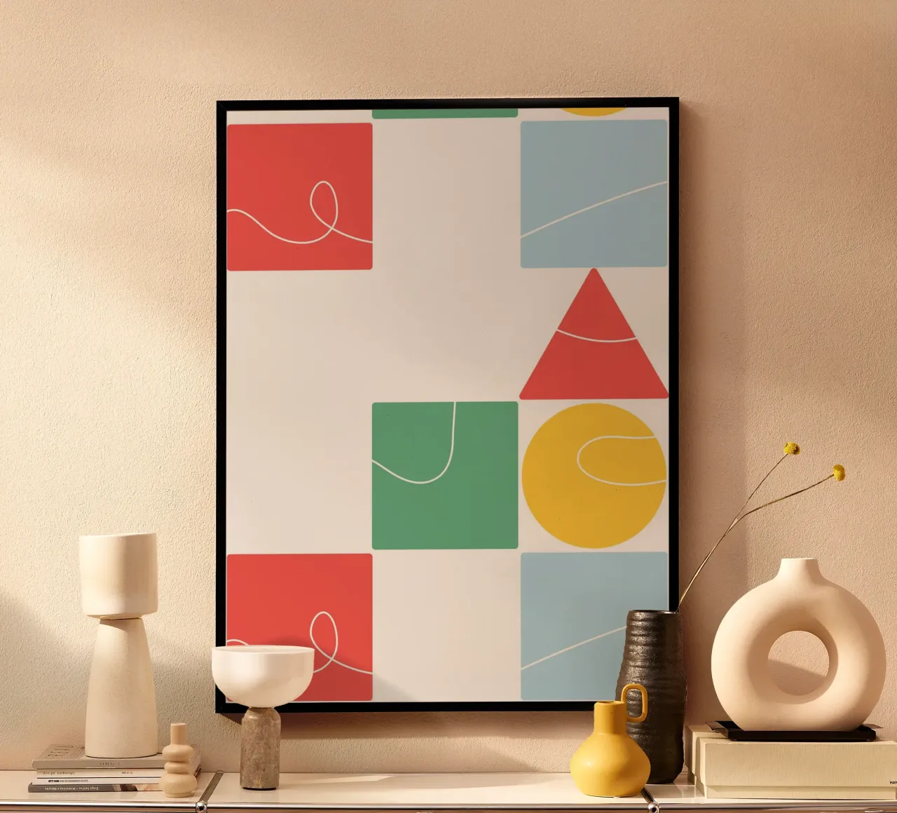 Abstract geometric poster da LisaArtes