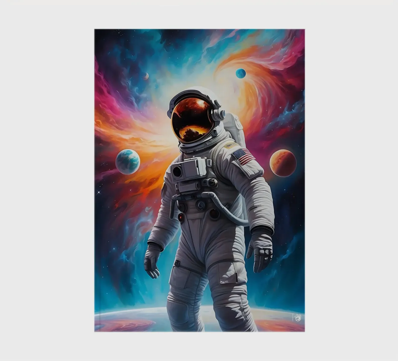 Nebula Space astronaut notebook by LM2KONE