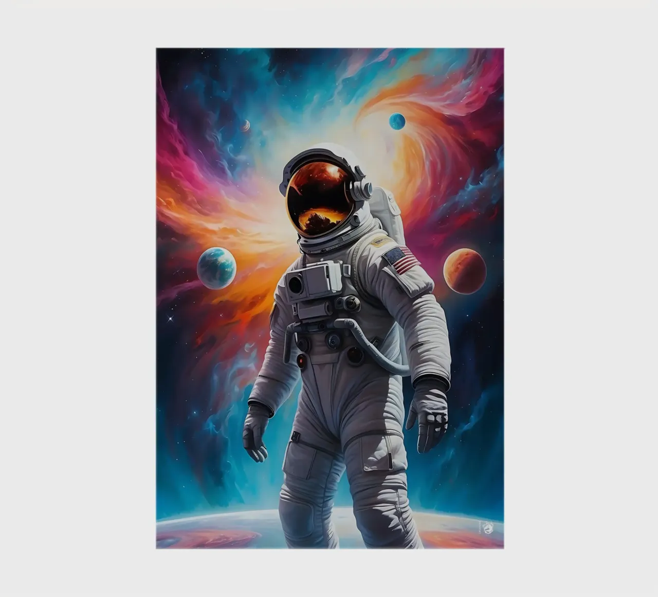Nebula Space astronaut notebook by LM2KONE
