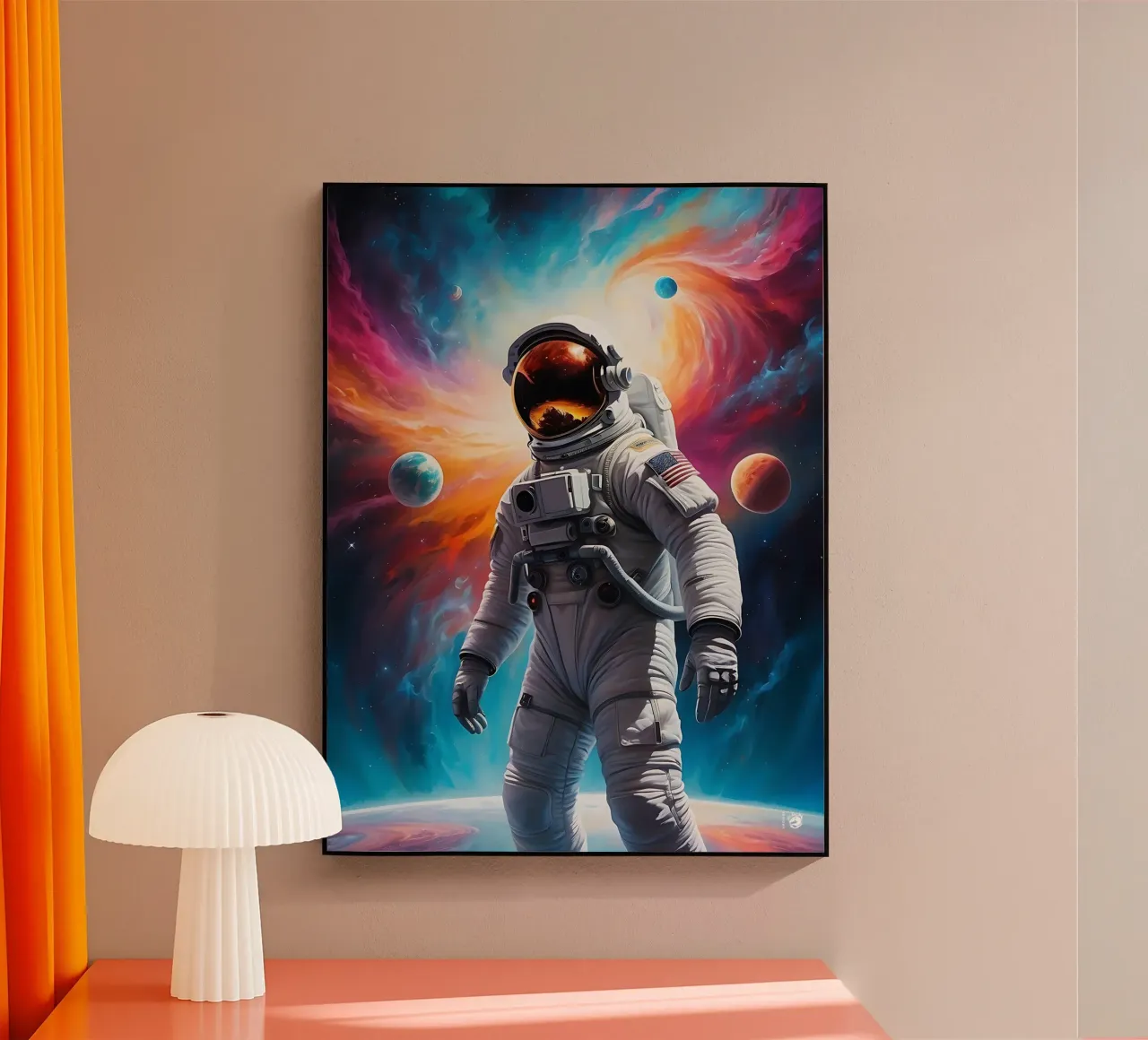 Nebula Space astronaut plexiglass da LM2KONE