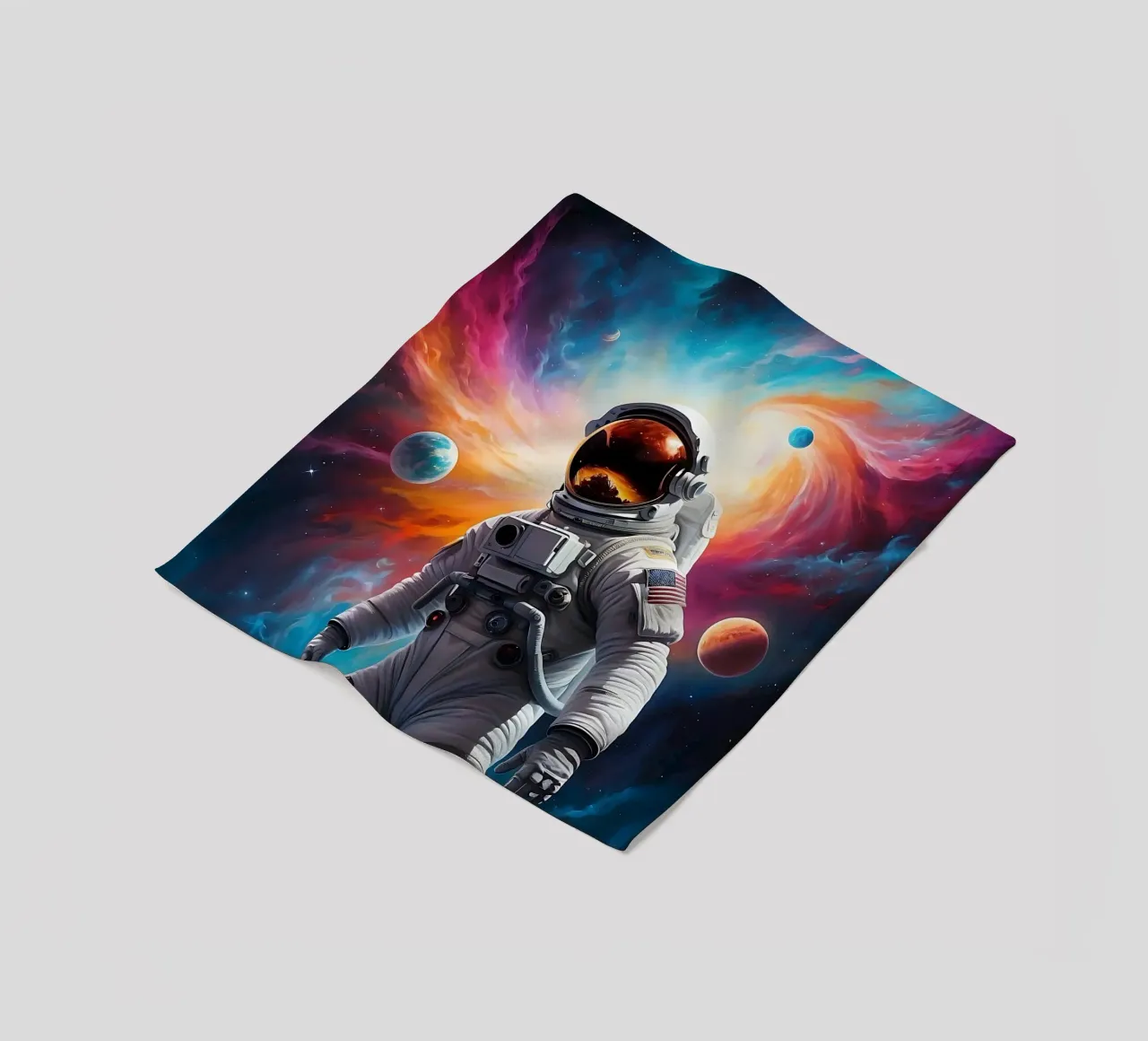 Nebula Space astronaut coperta in pile da LM2KONE