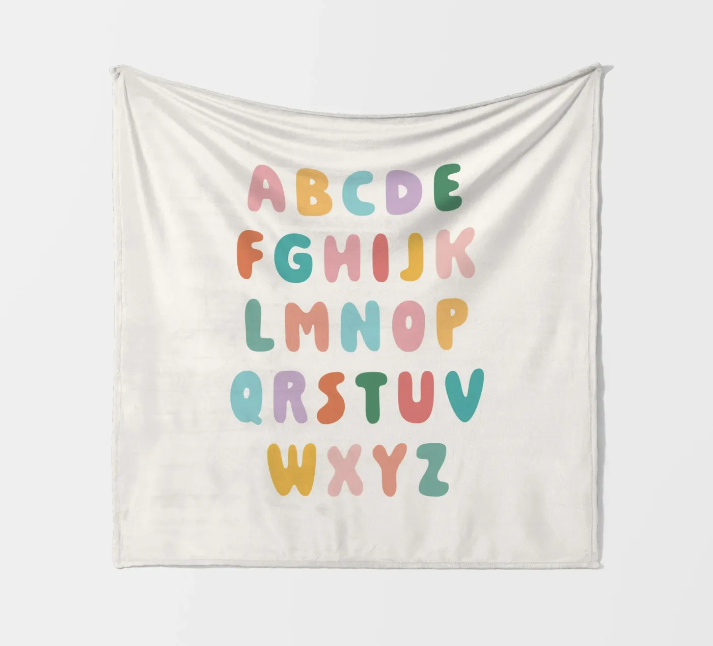 ABC Fleecedecke von we line studio - art