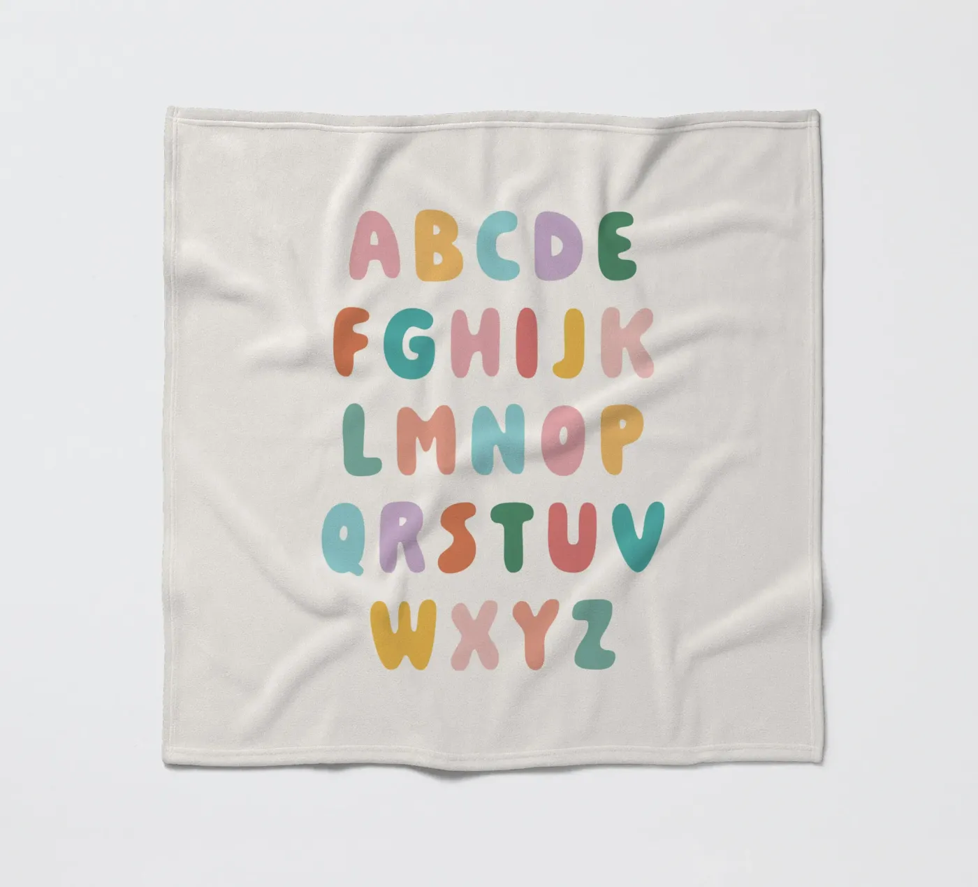 ABC plaid polaire de we line studio - art