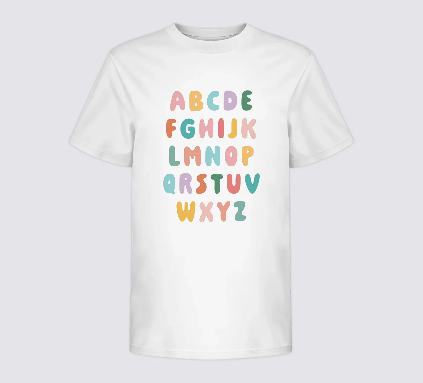 ABC t-shirt bambini da we line studio - art