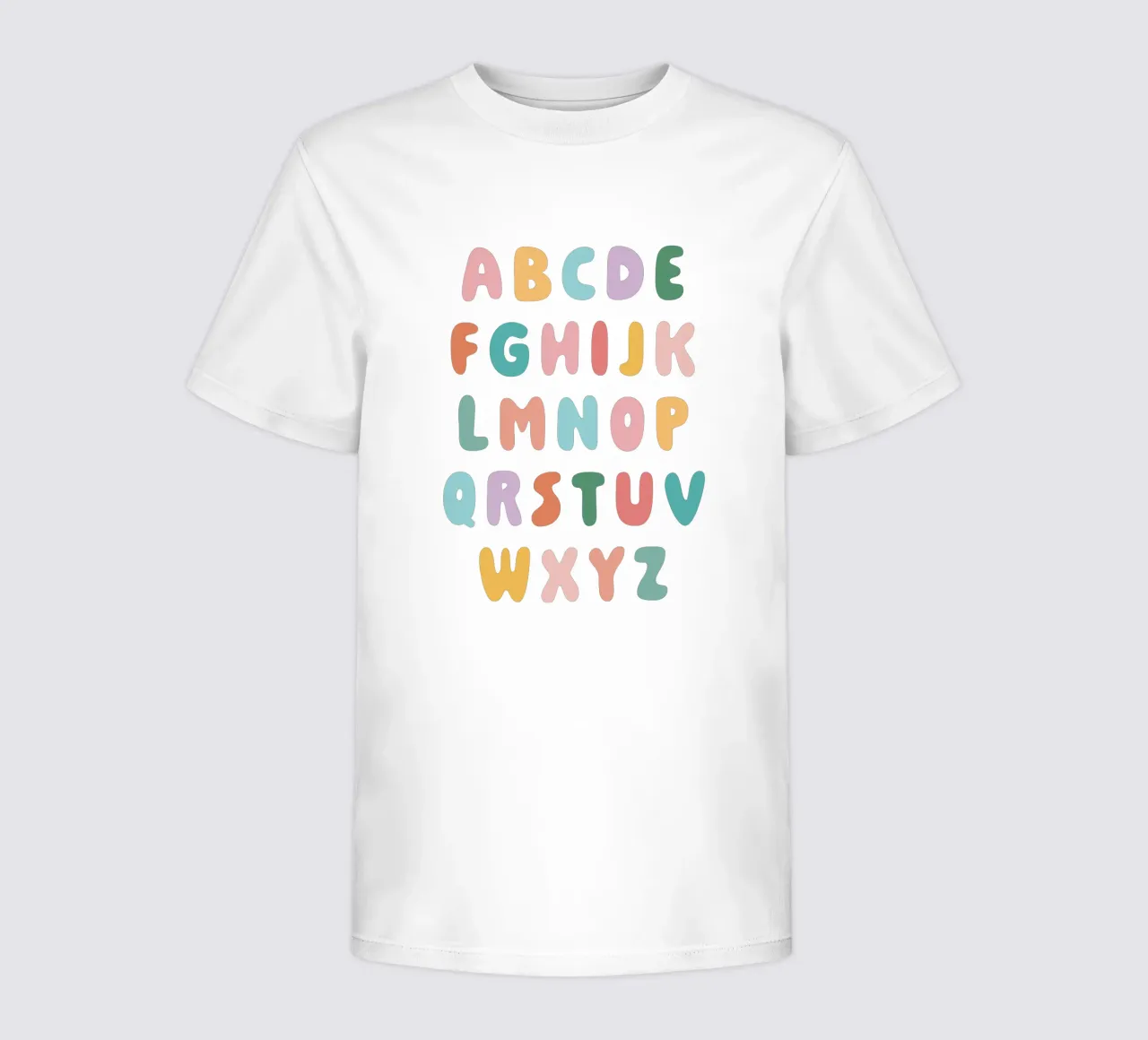 ABC t-shirt bambini da we line studio - art