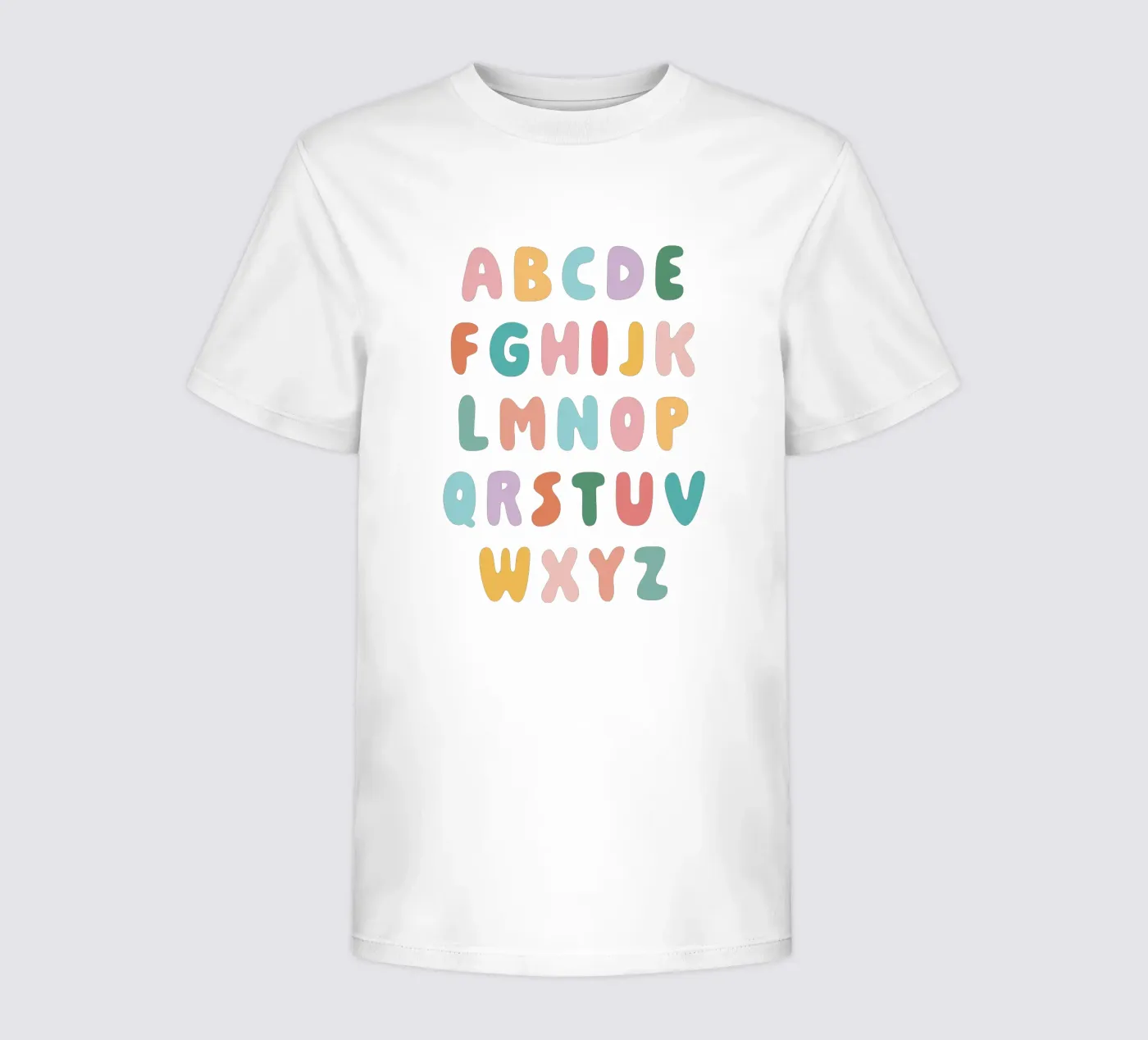 ABC t-shirt bambini da we line studio - art