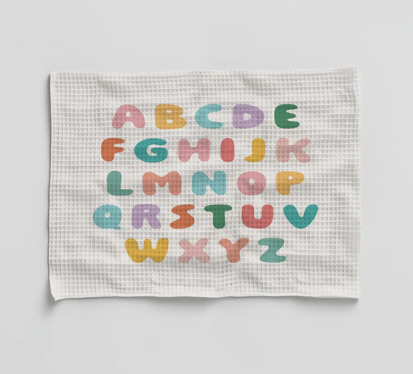 ABC Geschirrtuch von we line studio - art