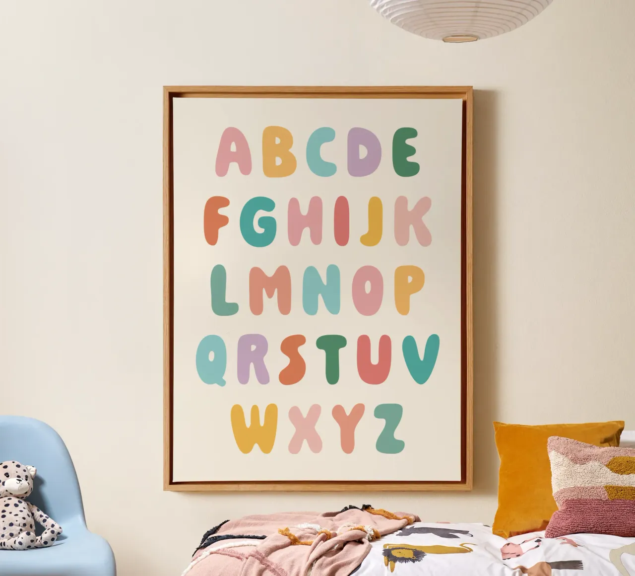 ABC canvas by we line studio - art