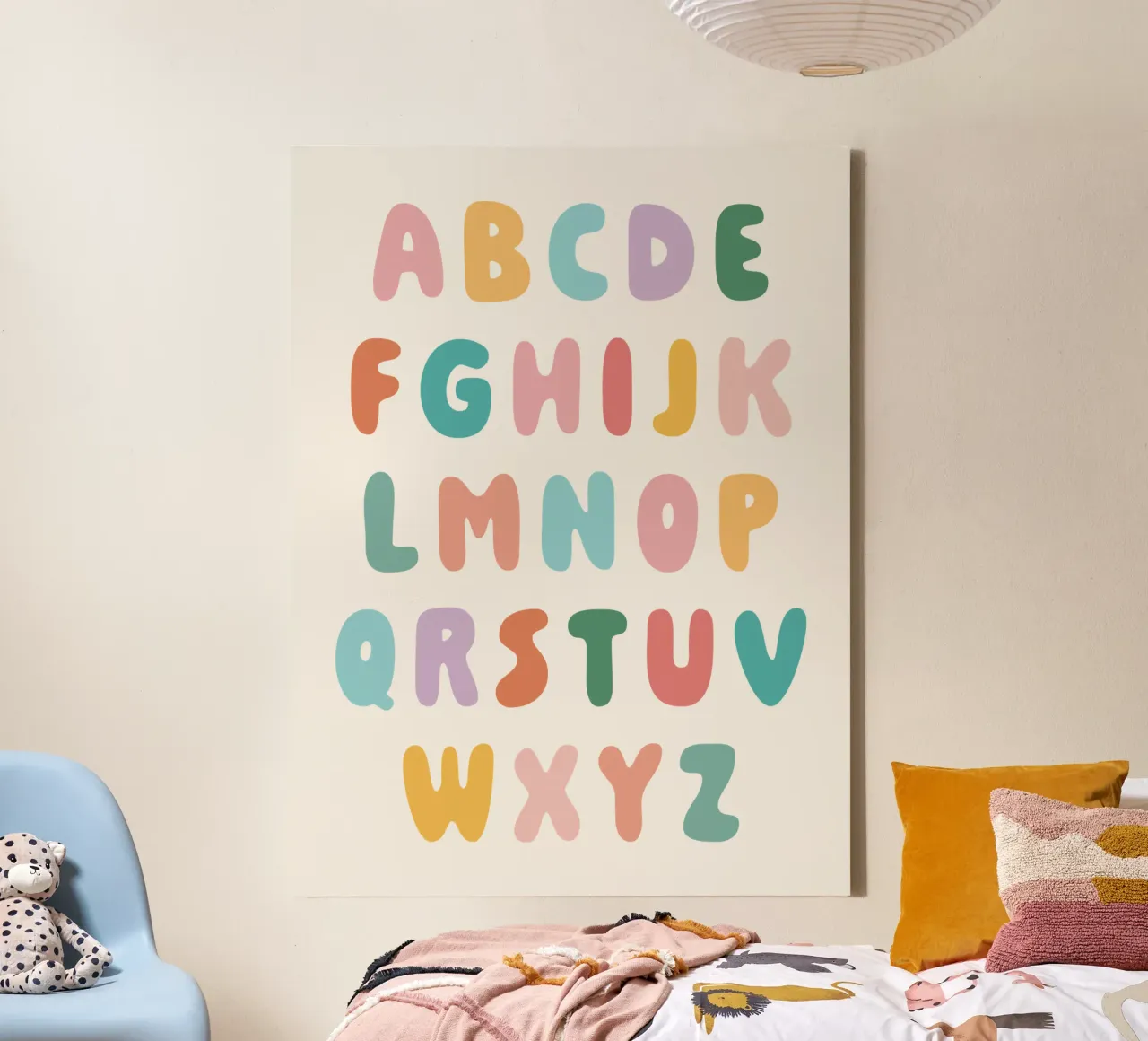 ABC canvas by we line studio - art