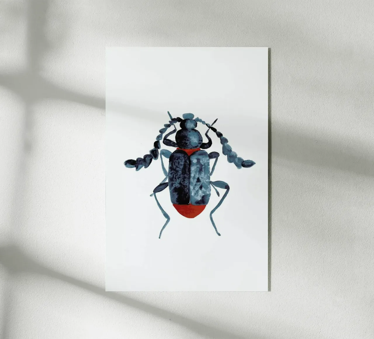 Blue Beetle plexiglass da Nathys_illustration