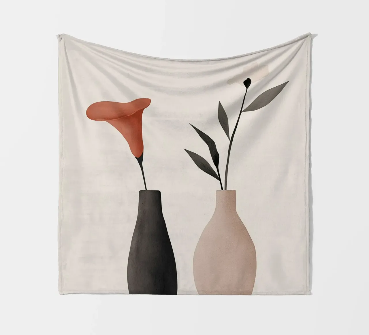 Semplice bellezza delle piante coperta in pile da Carinaprint