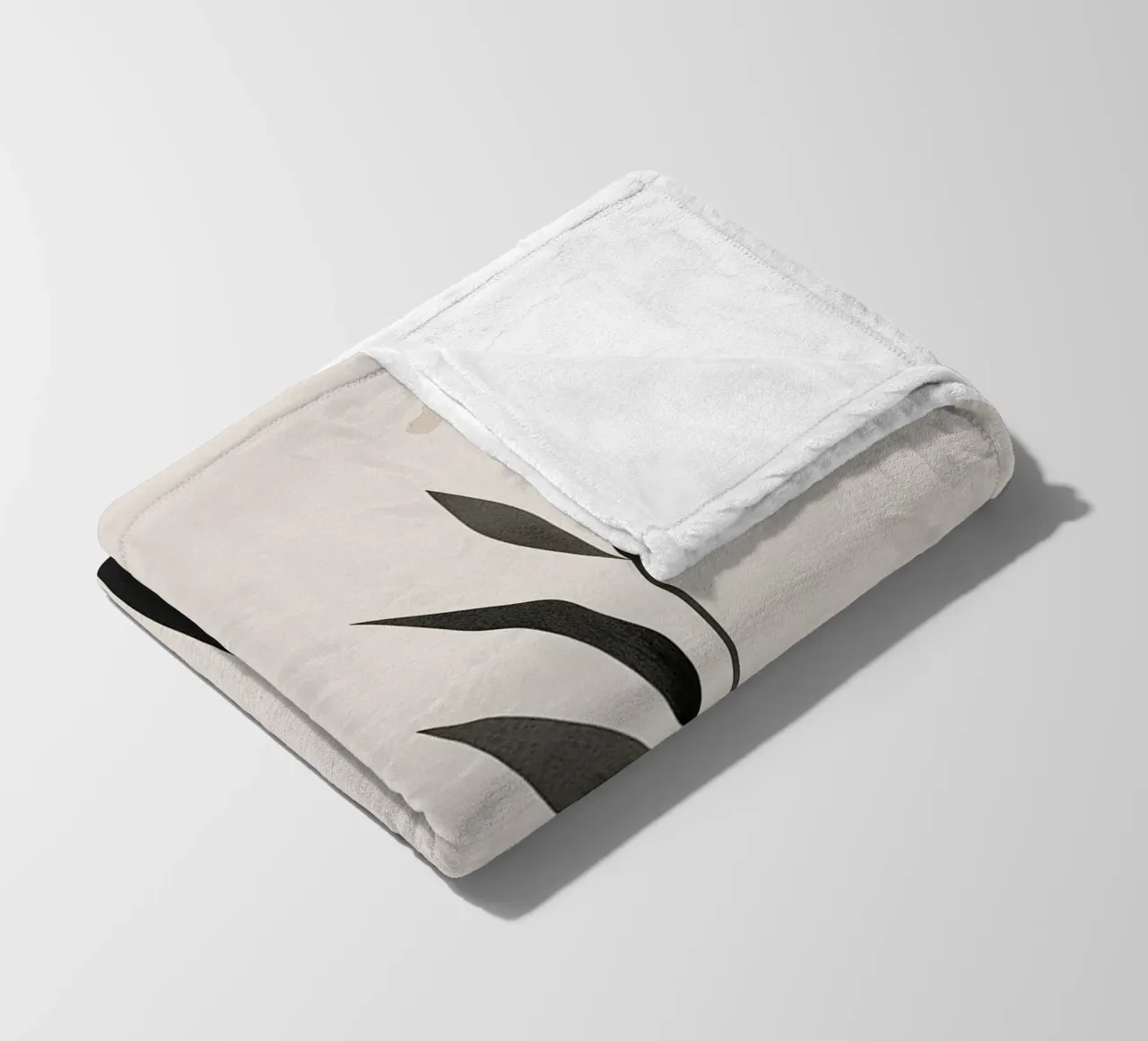 Semplice bellezza delle piante coperta in pile da Carinaprint