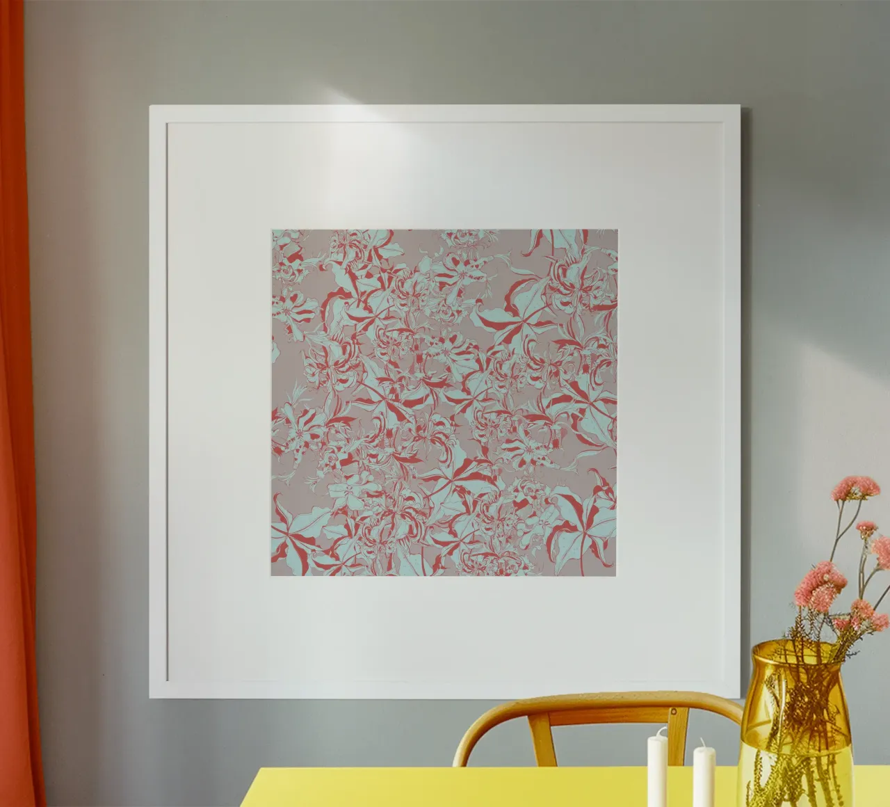 red ibi poster da Giulio Iurissevich