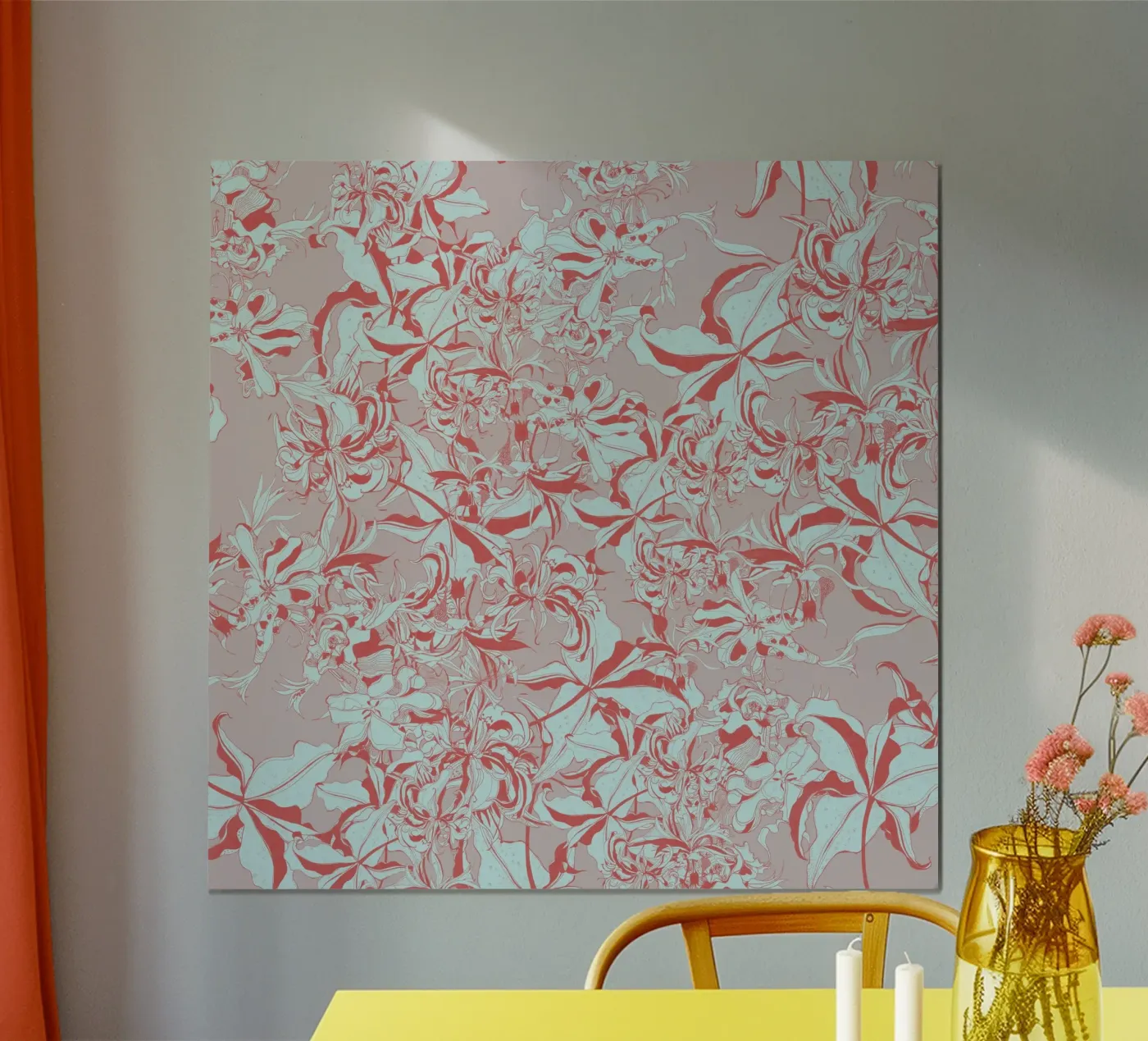 red ibi poster da Giulio Iurissevich