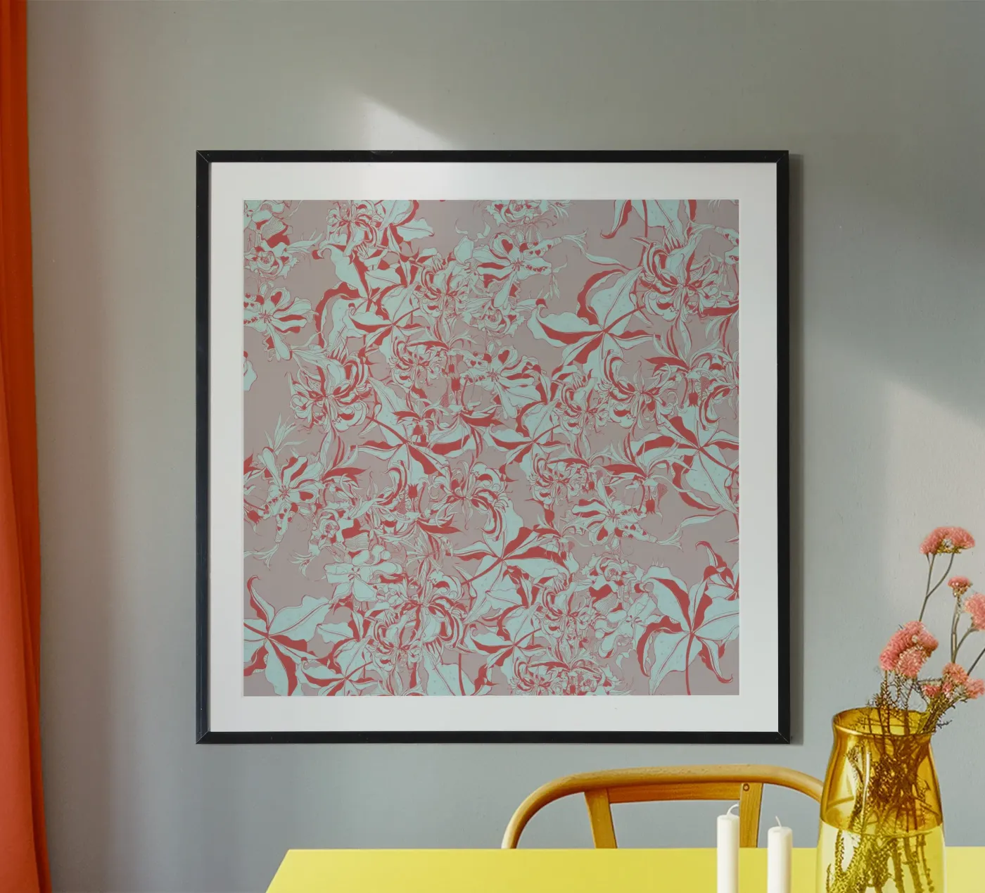 red ibi poster da Giulio Iurissevich