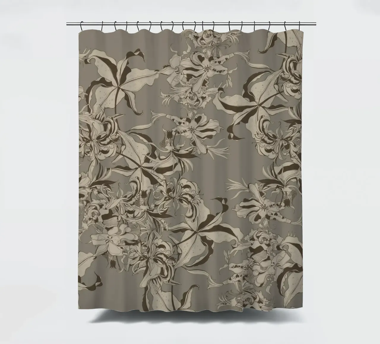 ibu5 shower curtain by Giulio Iurissevich