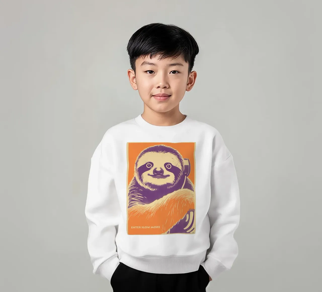 Enter Slow Mode | Learn from Sloth sweat enfant de Autofocus