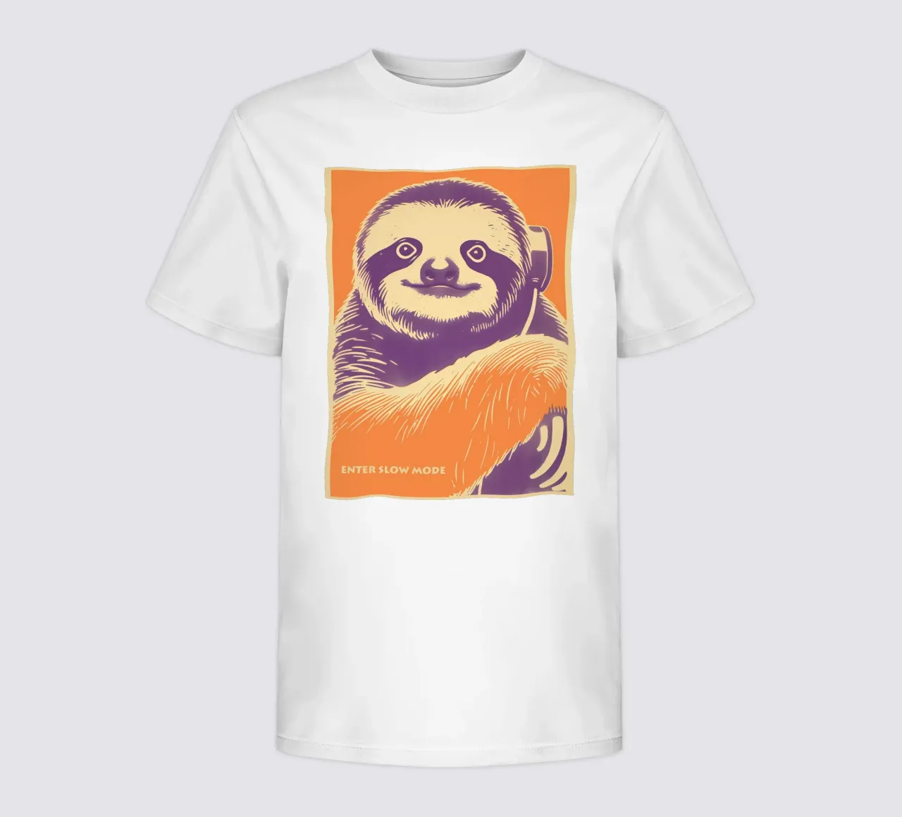 Enter Slow Mode | Learn from Sloth t-shirt bambini da Autofocus