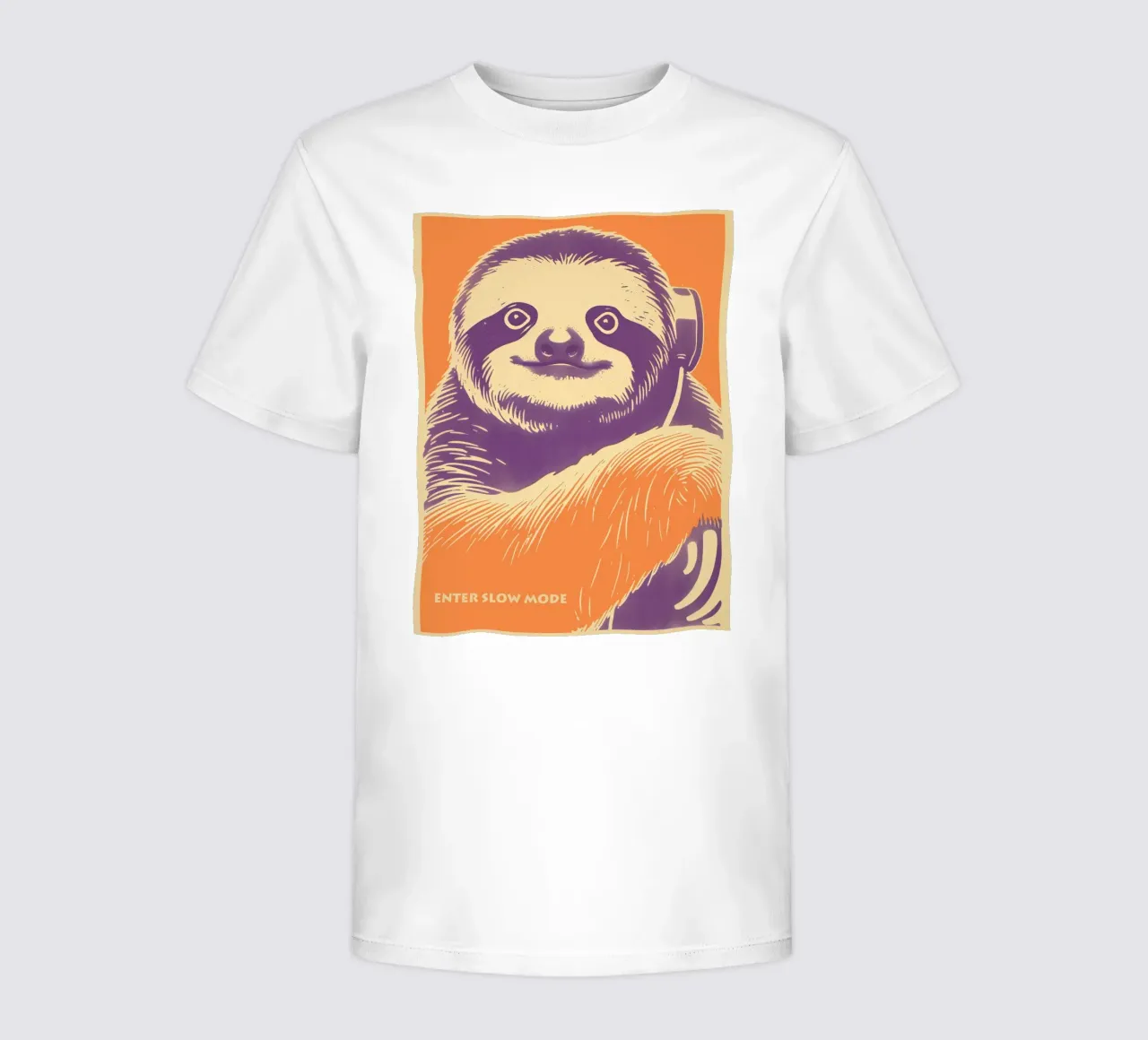 Enter Slow Mode | Learn from Sloth t-shirt bambini da Autofocus
