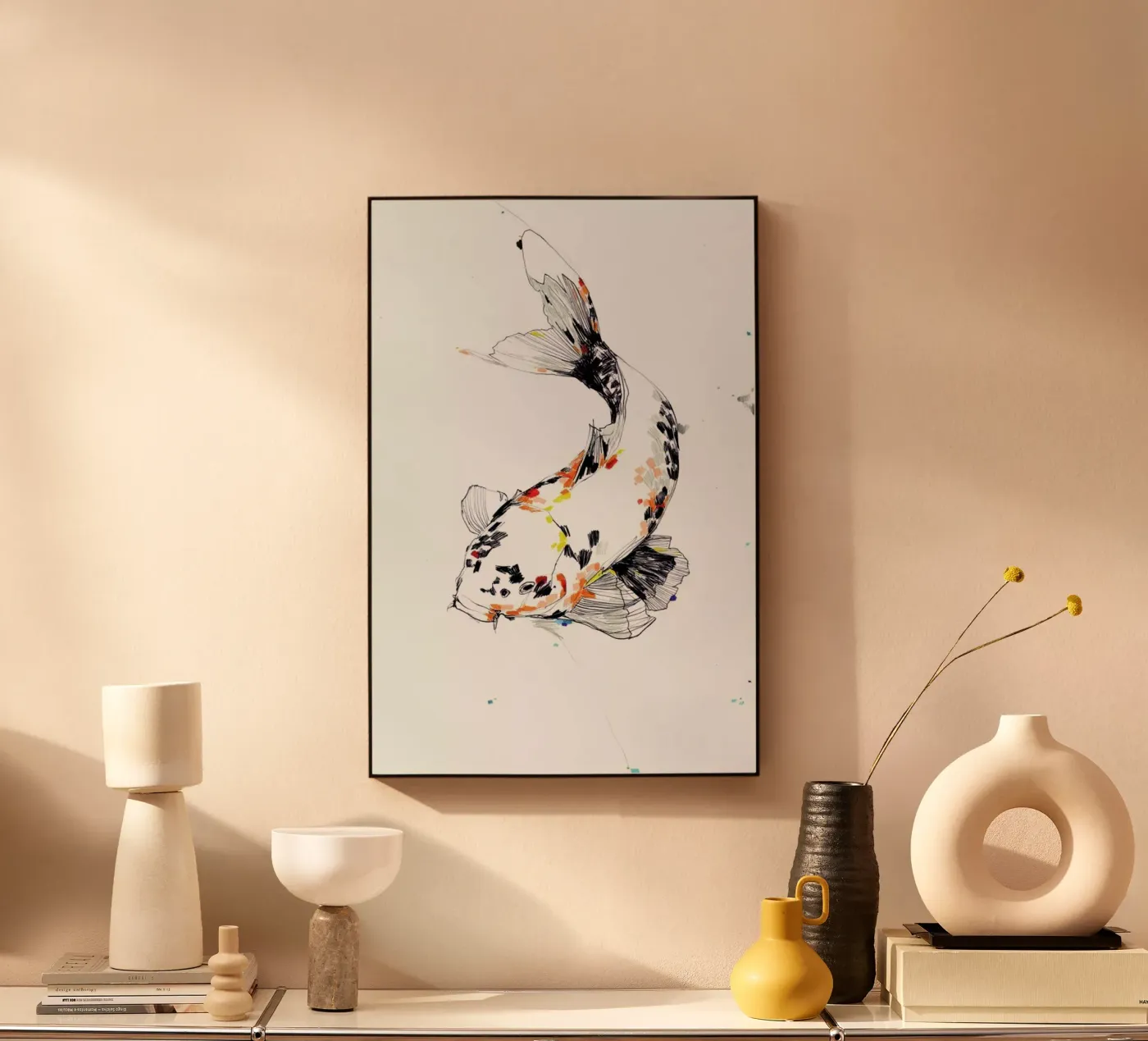 Koi forex plate by Mala Alani