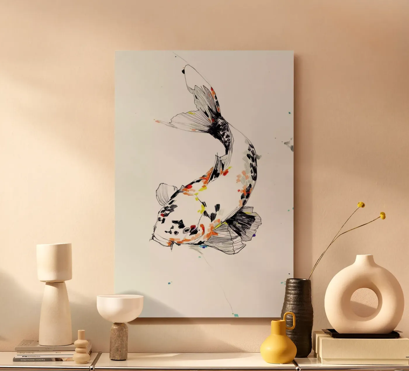 Koi forex plate by Mala Alani