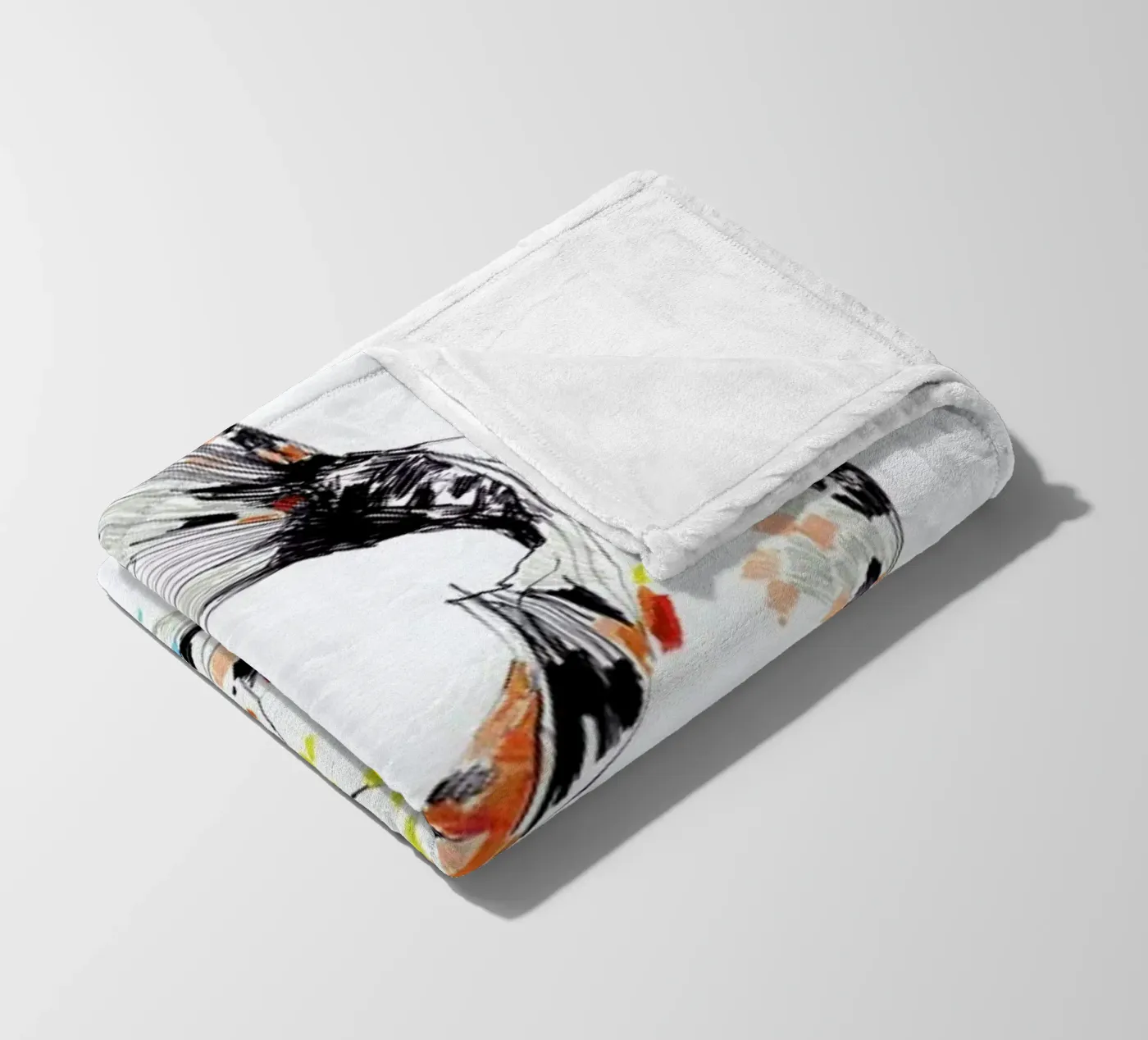 Koi Fleecedecke von Mala Alani
