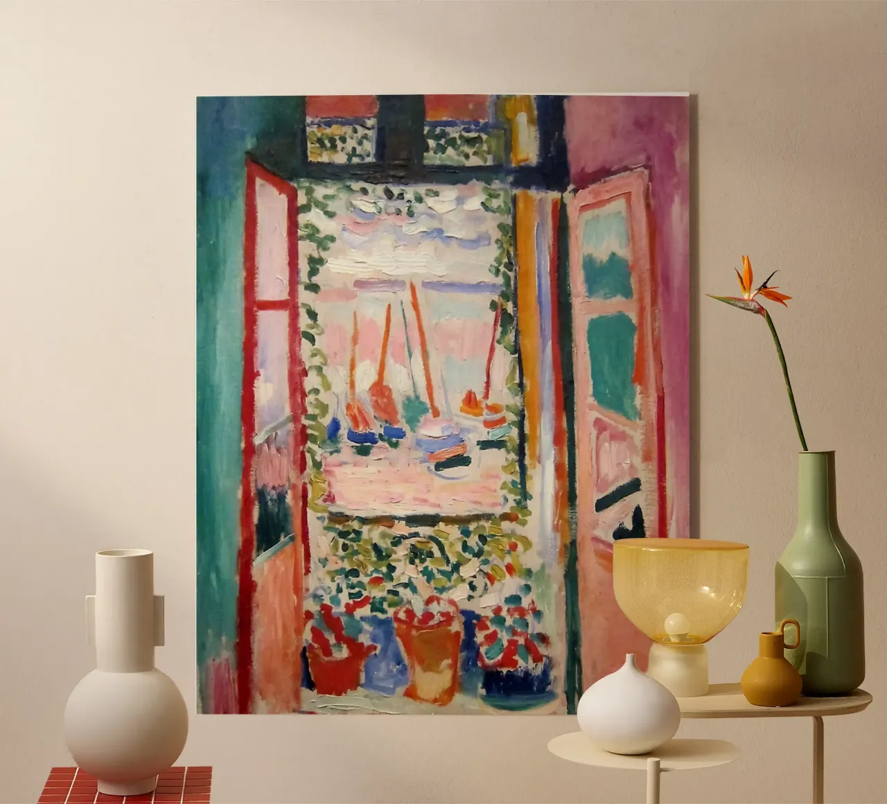 La finestra - Henri Matisse plexiglass da Perdana shop