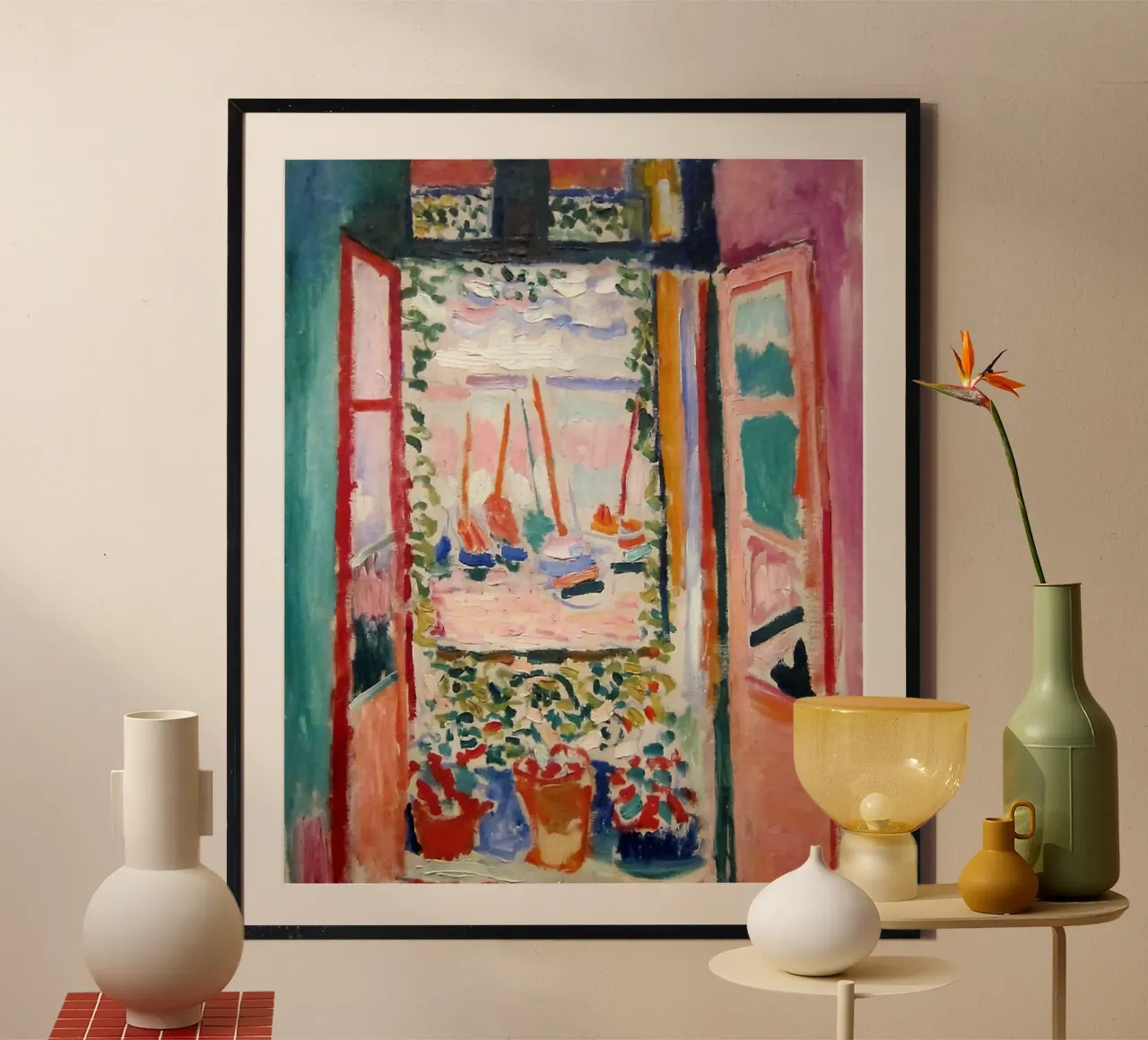 La finestra - Henri Matisse poster da Perdana shop