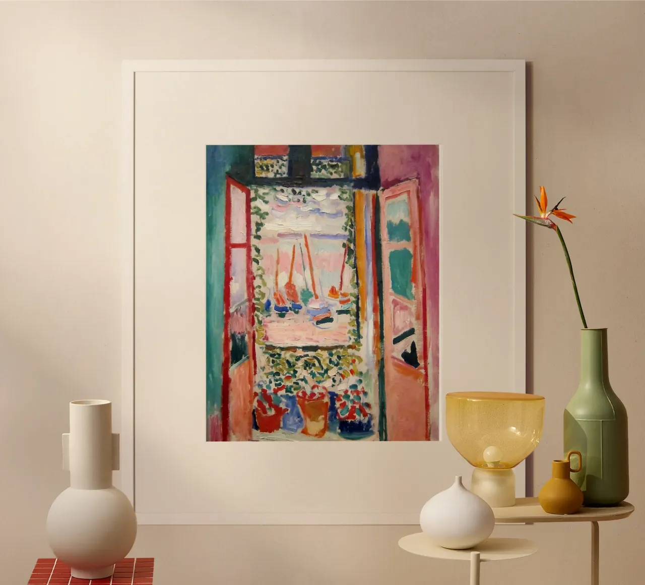 La finestra - Henri Matisse poster da Perdana shop