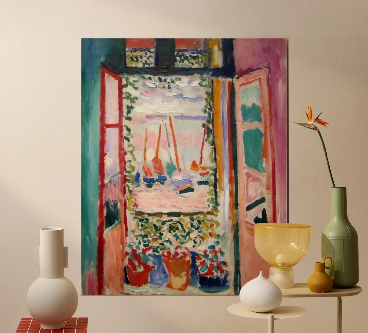 La finestra - Henri Matisse poster da Perdana shop