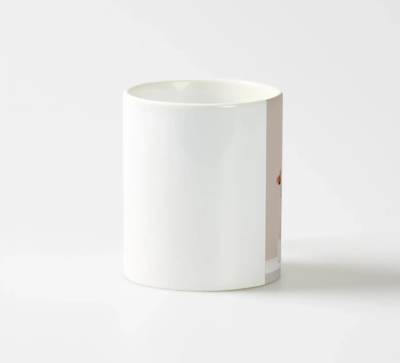 Semplice bellezza del papavero tazza in ceramica da Carinaprint