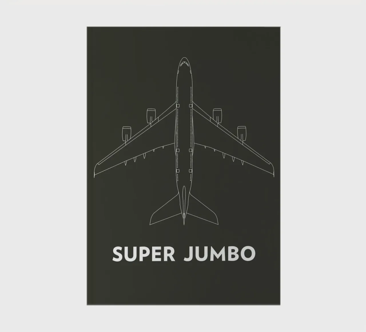 Super Jumbo Airbus A380 notebook by Marc Schulthess