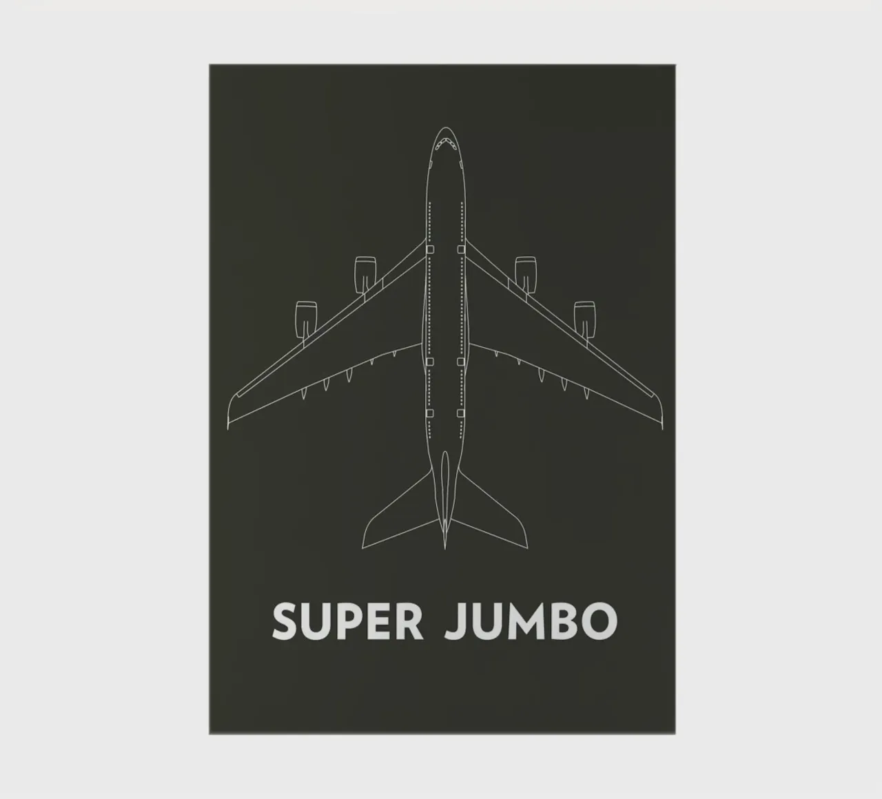 Super Jumbo Airbus A380 notebook by Marc Schulthess