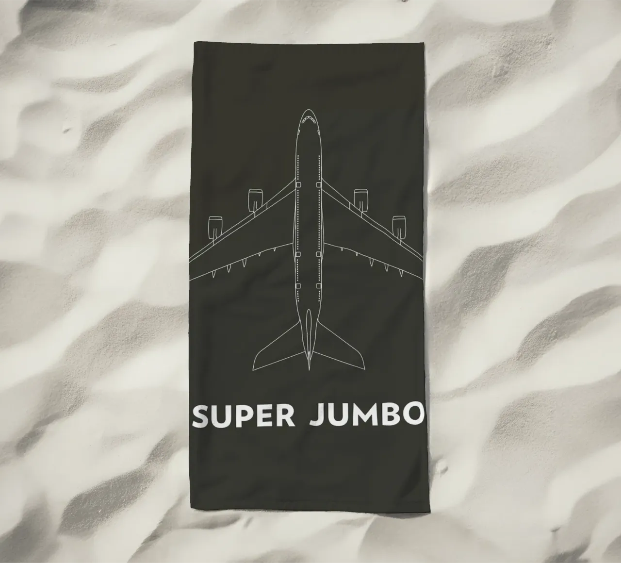 Super Jumbo Airbus A380 telo mare da Marc Schulthess